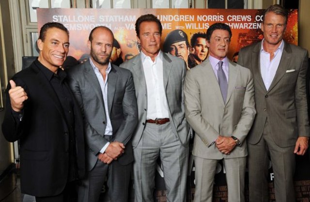 Filmación "Indestructibles 3"