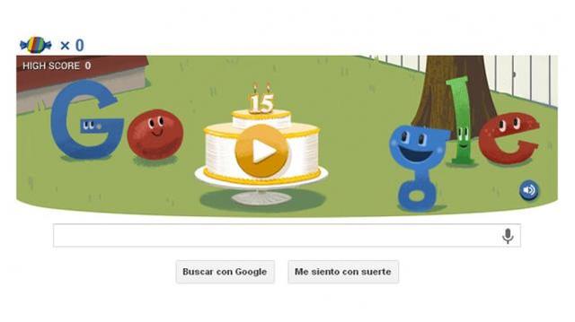 gogle cumple 15 años
