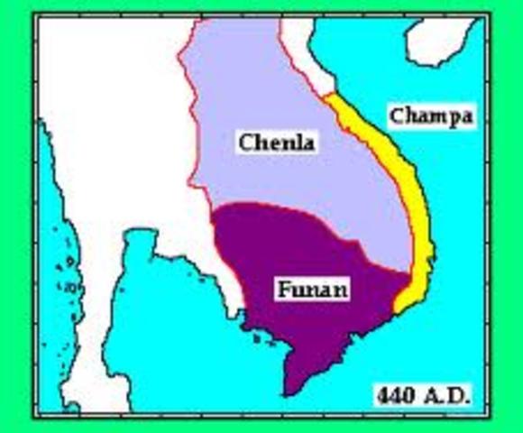 Chenla and Funan empire