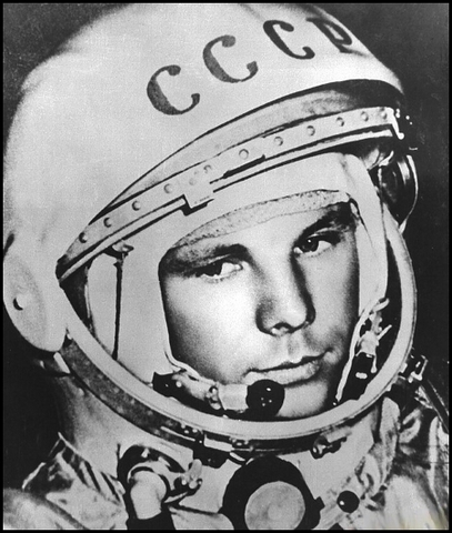 Pri ésser humà a l'espai:Iuri Gagarin