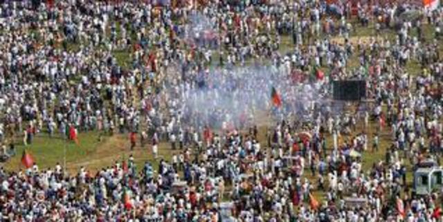 Modi's rally ground just after blast
