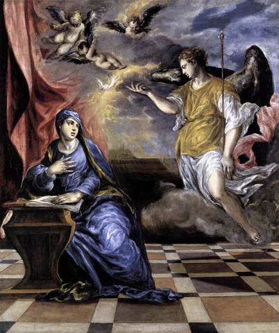 El Greco, Announciation