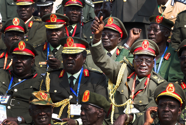The end of 1st Civil War in Sudan