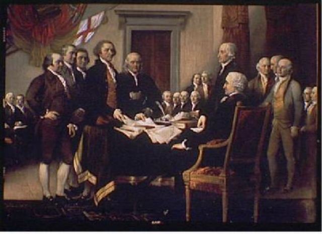 The Declaration of independenc