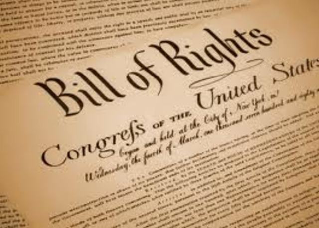 Bill of Rights signed