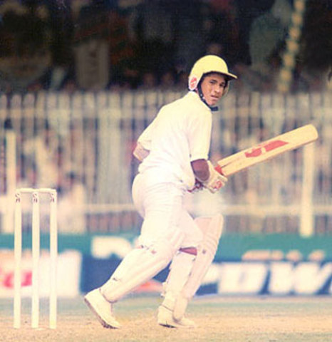 Made his Test debut in Karachi against Pakistan at the age of 16.