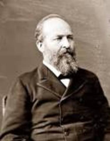 James A. Garfield (1881)
