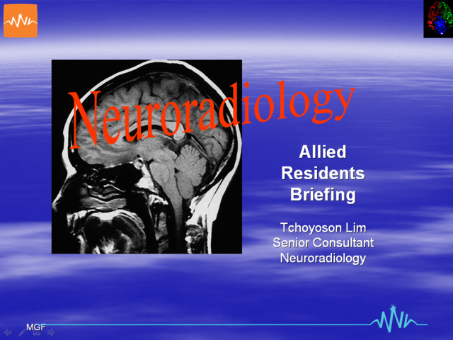 6. Introduction to Neuroradiology