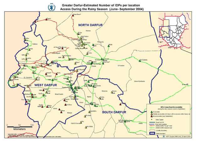 Darfur Conflict Starts