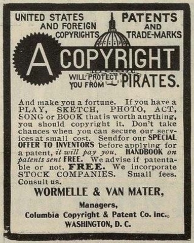 First copyright law