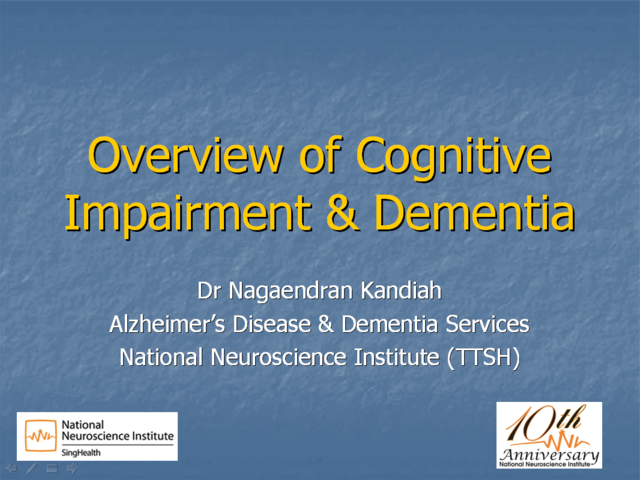 18. Approach to Dementia