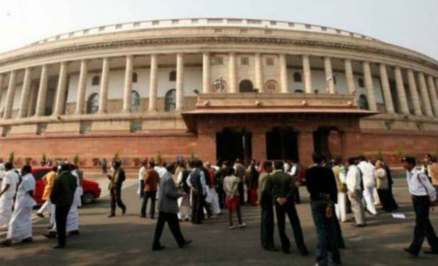 Militants attack Indian parliament.