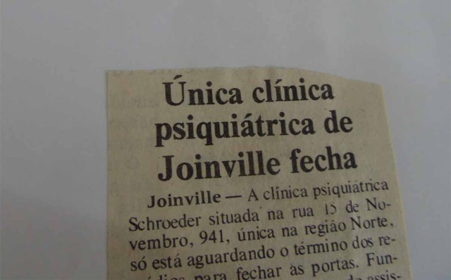 Única clínica psiquiatrica de Joinville fecha