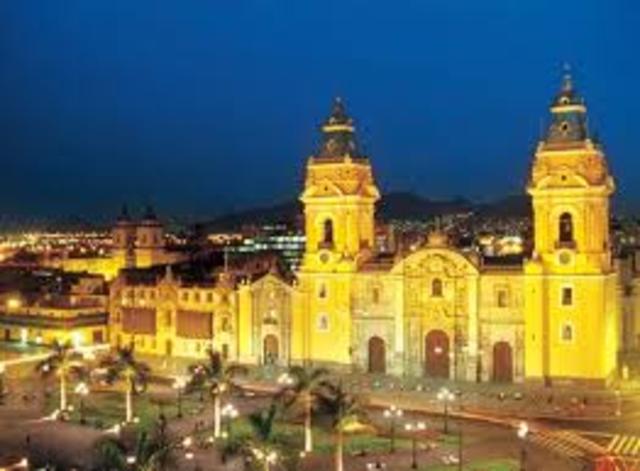New Capital of Lima was formed