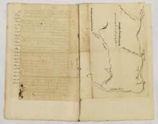 The Treaty of Easton is Signed