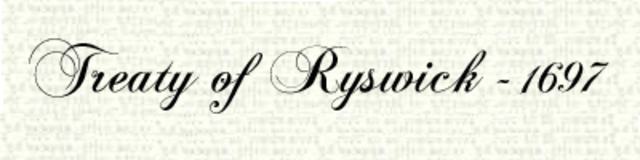 Treaty of Ryswich