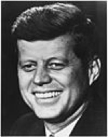 John F. Kennedy (Jan. 20,1961-Nov. 22,1963