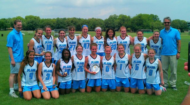 Varsity Girls Lacrosse Division Champs for North Texas
