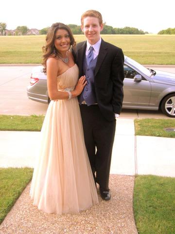 Heritage Prom with my friend Gage