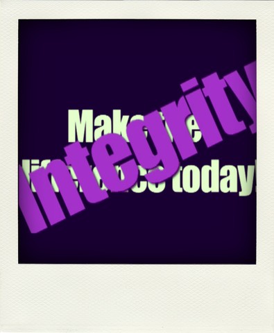 Integrity Make the Difference today