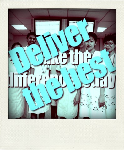 Deliver the Best - Make the Difference today