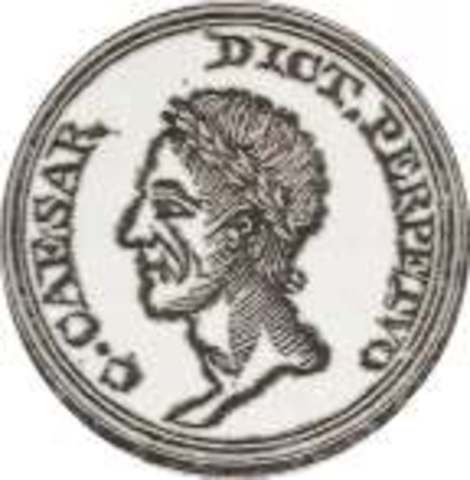 Julius becomes Dictator for life