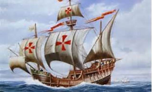 Columbus' first voyage