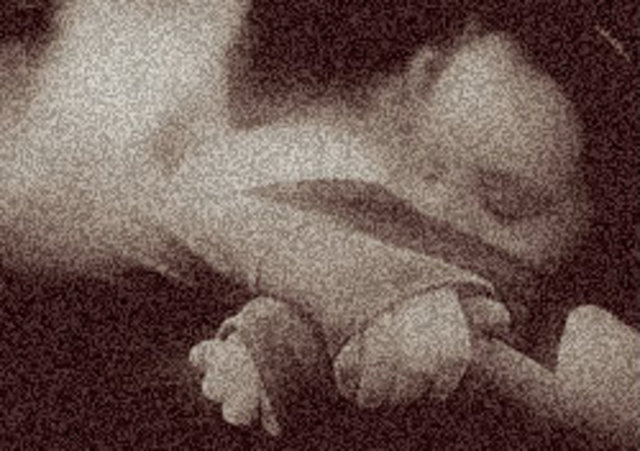 Meets up with husband