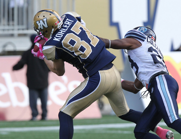 Argos 26, Bombers 20