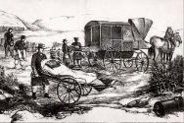 The Prussian – Danish war in 1864