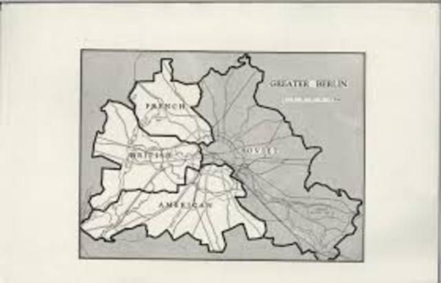 Beginn der Berliner Blockade