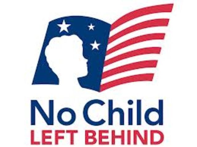 The No Child Left Behind Act is passed