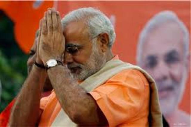 Narendra Modi in his third time Chief Ministerial term