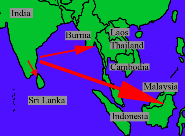 South East Asia is Indianised