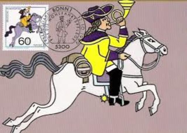 Implantação dos serviços regulares dos correios