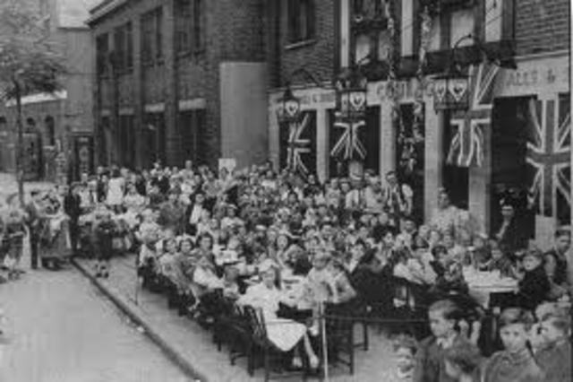 V-E day Germany Surrenders