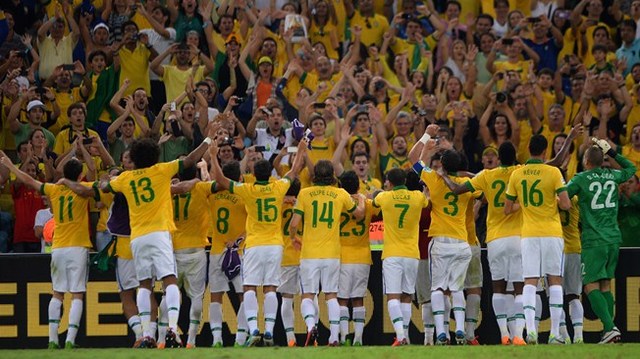 Brasil campeão da Copa das Confederações