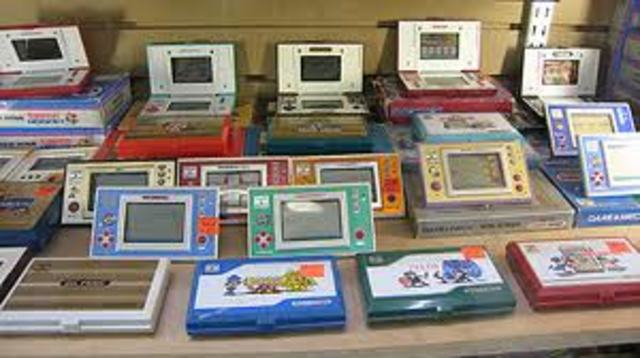 Nintendo created the nintendo game and watch handheld game