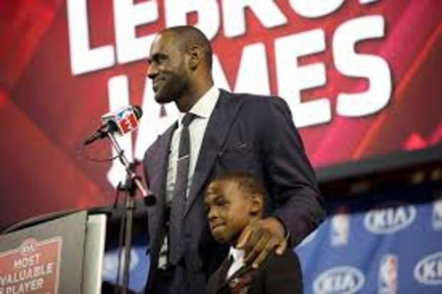 Lebron becomes A Dad.