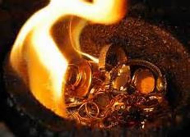 Lost gold coin and job