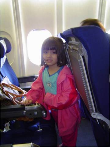 Isa -Primeira Viagem de Avião