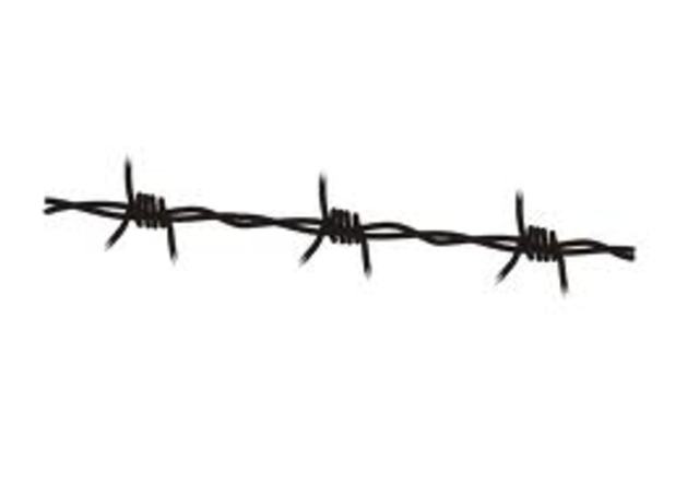 barbed wire invented