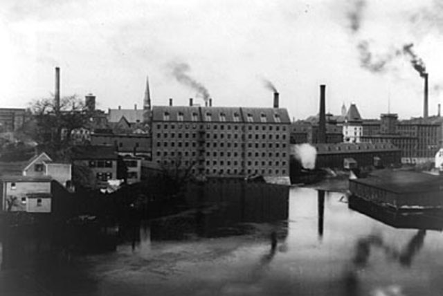 Society- Lowell Mills Built