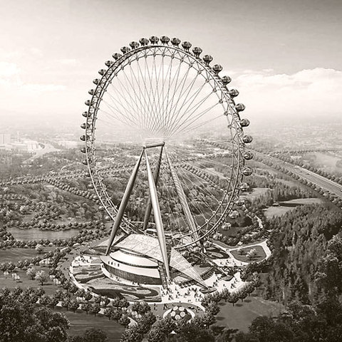 The Worlds Largest Ferris Wheel