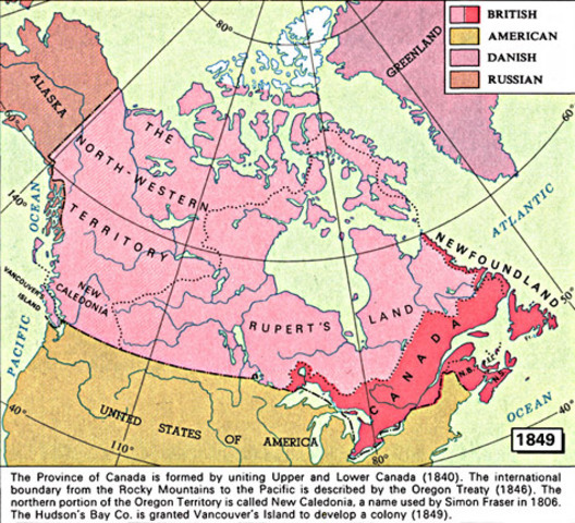 The Province of Canada is formed!