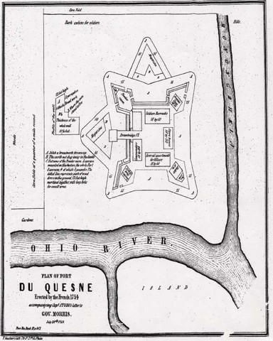 French Build Fort Duquesne