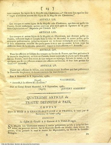 articles of capitulation 1760