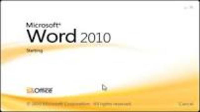 Word 2010