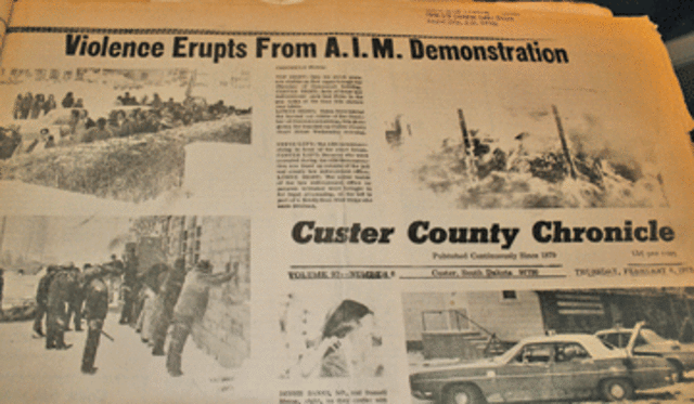 South Dakota Courthouse Fire