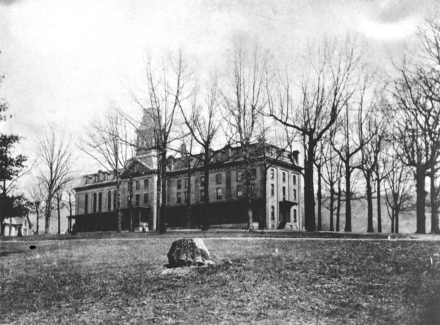 The hospital shuts down